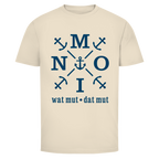 T-Shirt unisex "MOIN"#504 - einseitiger Druck