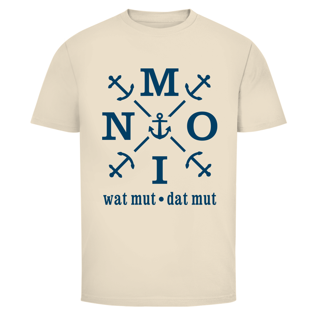 T-Shirt unisex "MOIN"#504 - einseitiger Druck