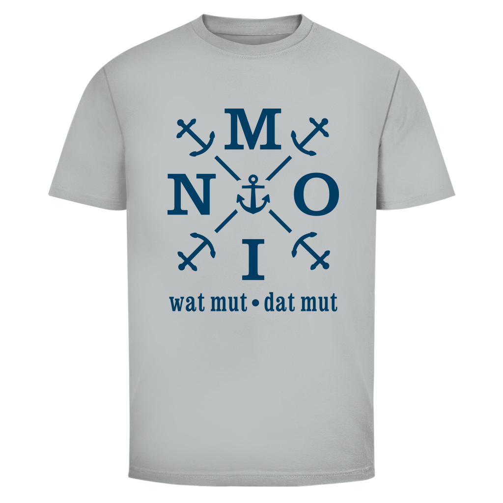 T-Shirt unisex "MOIN"#504 - beidseitiger Druck