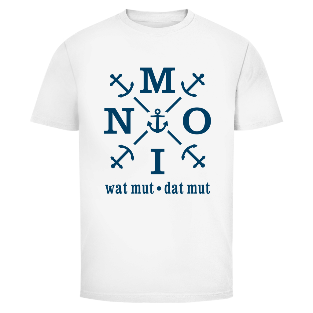 T-Shirt unisex "MOIN"#504 - beidseitiger Druck