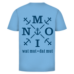T-Shirt unisex "MOIN"#504 - beidseitiger Druck