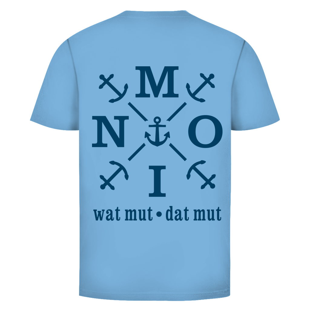 T-Shirt unisex "MOIN"#504 - beidseitiger Druck