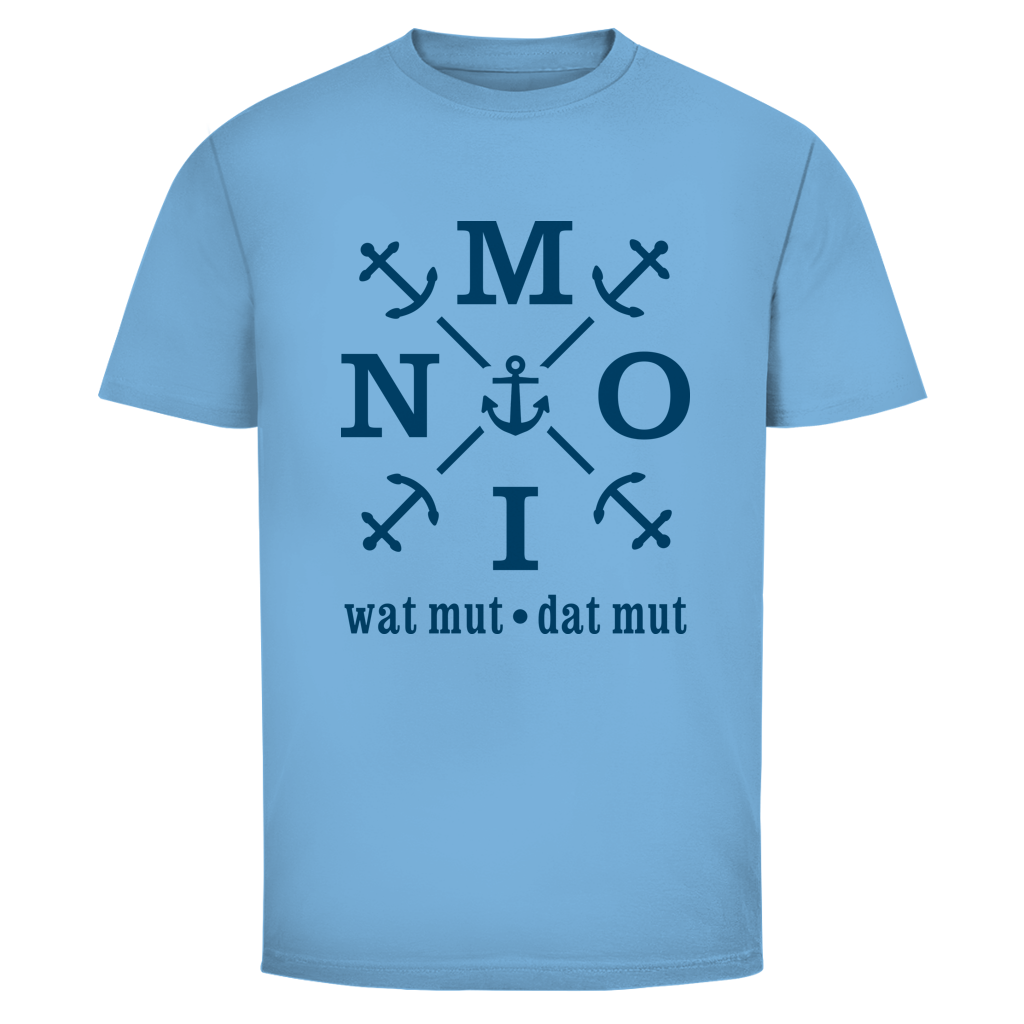 T-Shirt unisex "MOIN"#504 - beidseitiger Druck