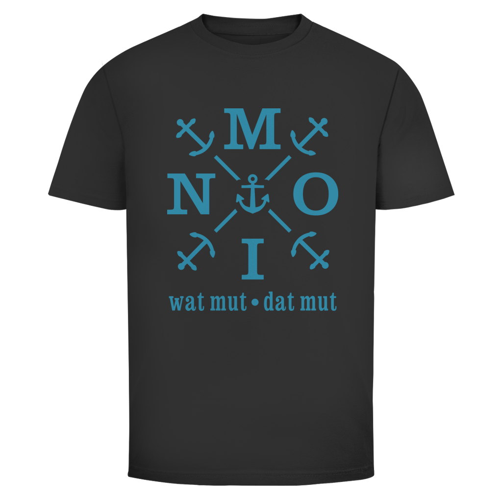 T-Shirt unisex "MOIN"#504 - beidseitiger Druck