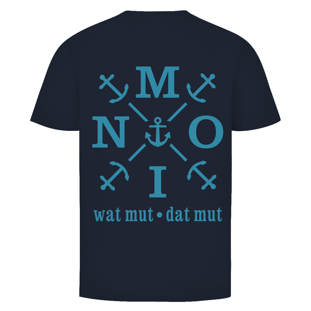 T-Shirt unisex "MOIN"#504 - beidseitiger Druck