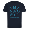 T-Shirt unisex "MOIN"#504 - beidseitiger Druck