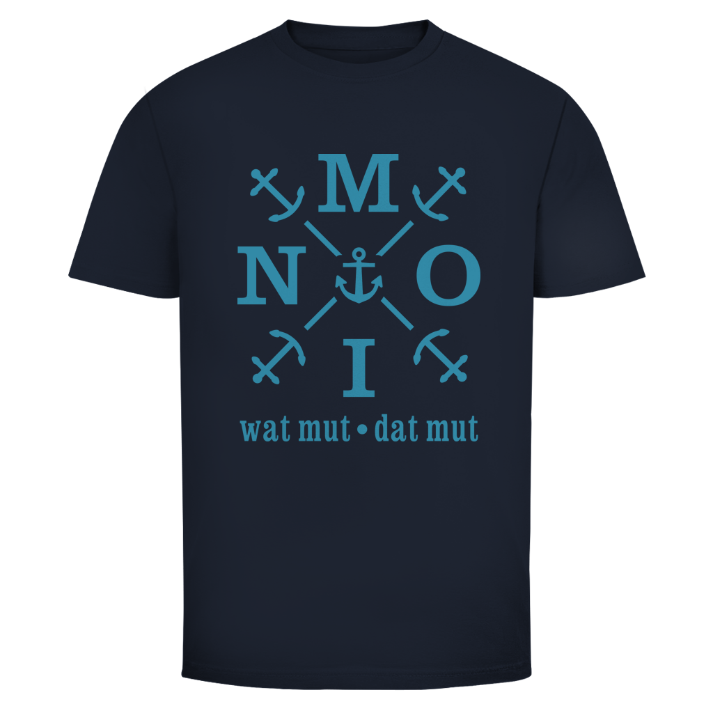T-Shirt unisex "MOIN"#504 - beidseitiger Druck