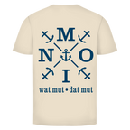 T-Shirt unisex "MOIN"#504 - beidseitiger Druck