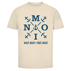 T-Shirt unisex "MOIN"#504 - beidseitiger Druck