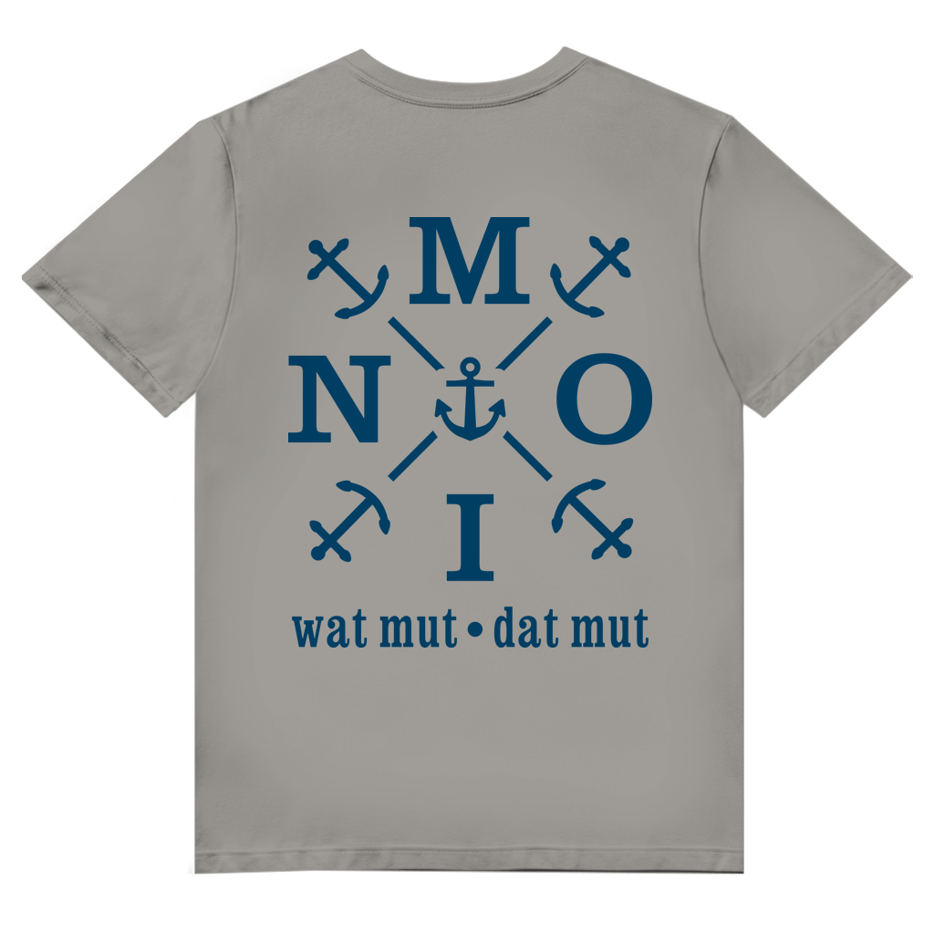 T-Shirt Herren V-Neck "MOIN"#504