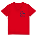 T-Shirt Herren V-Neck "MOIN"#504