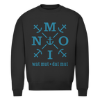 Sweatshirt Herren "MOIN"#504 - einseitiger Druck