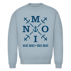 Sweatshirt Herren "MOIN"#504 - einseitiger Druck