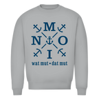 Sweatshirt Herren "MOIN"#504 - einseitiger Druck
