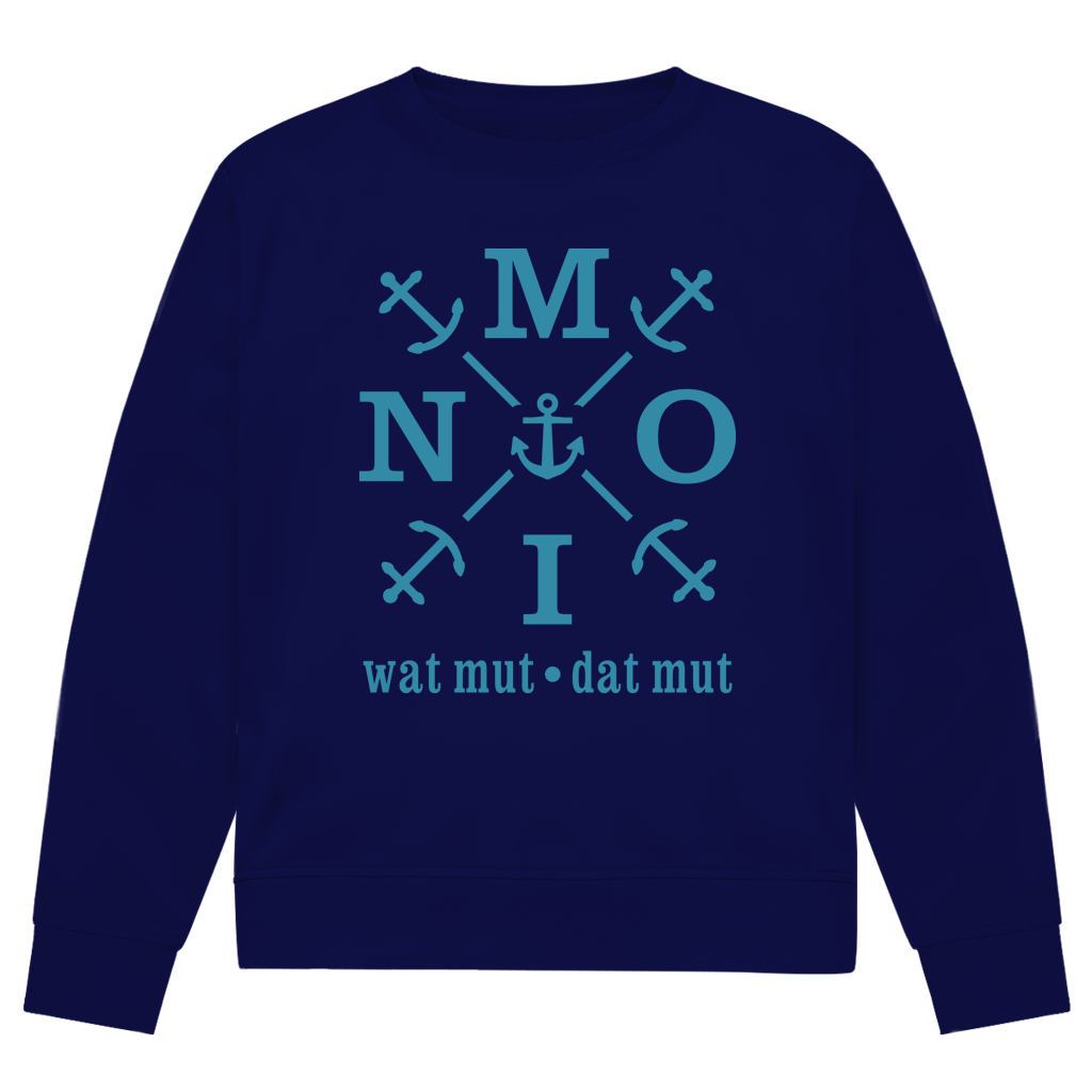 Sweatshirt Herren "MOIN"#504 - einseitiger Druck