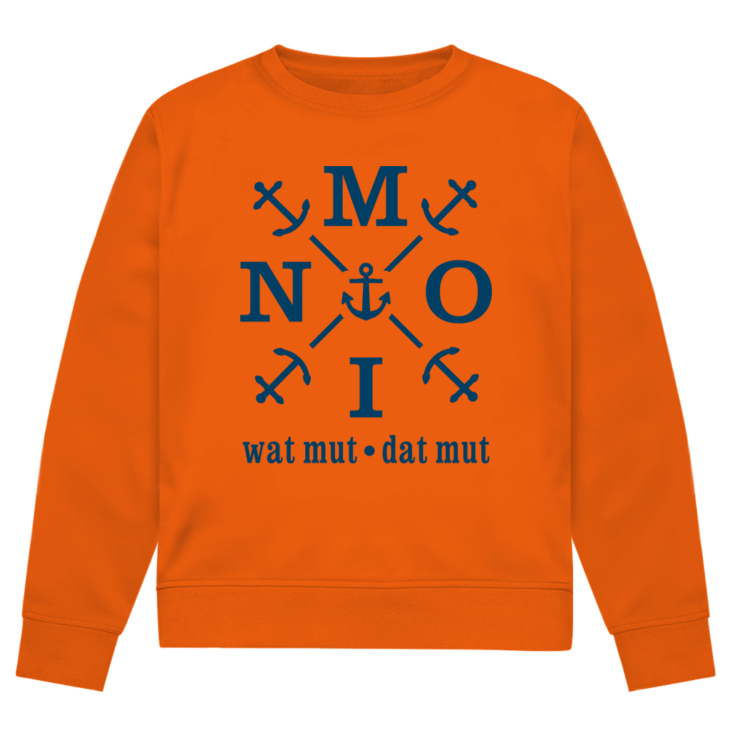 Sweatshirt Herren "MOIN"#504 - einseitiger Druck