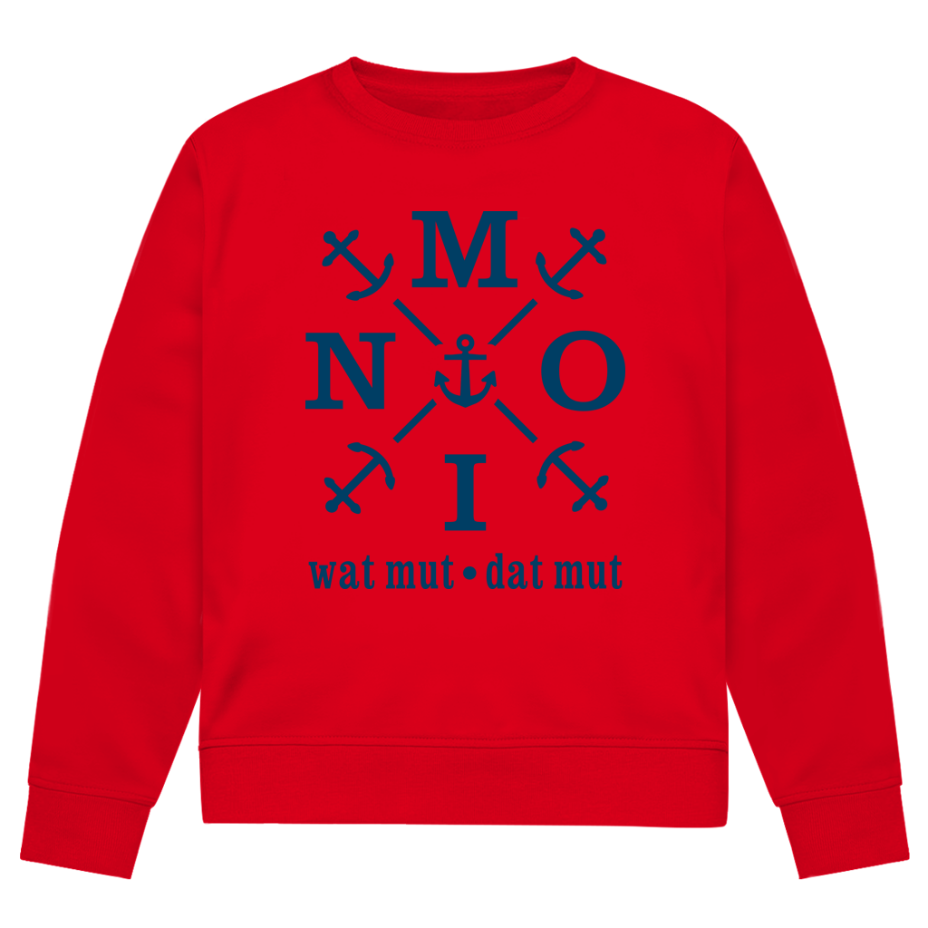 Sweatshirt Herren "MOIN"#504 - einseitiger Druck