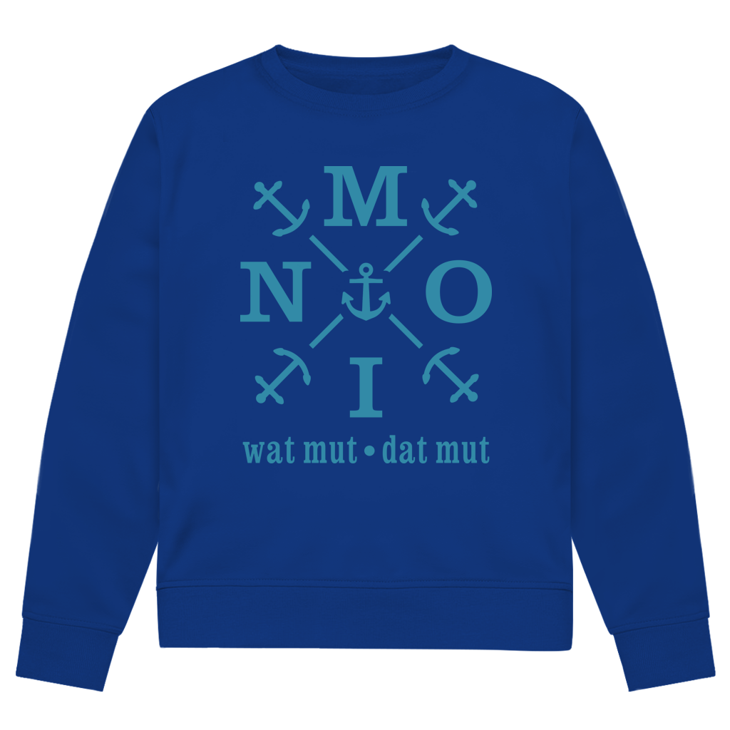 Sweatshirt Herren "MOIN"#504 - einseitiger Druck