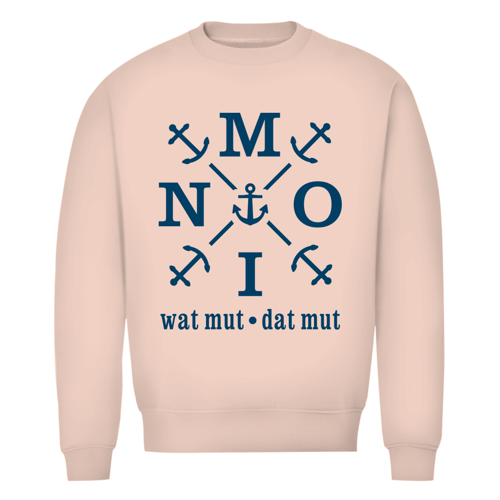 Sweatshirt Herren "MOIN"#504 - einseitiger Druck
