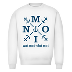 Sweatshirt Herren "MOIN"#504 - einseitiger Druck