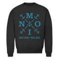Sweatshirt Herren "MOIN"#504 - beidseitiger Druck