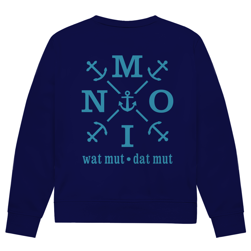 Sweatshirt Herren "MOIN"#504 - beidseitiger Druck