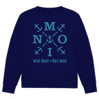Sweatshirt Herren "MOIN"#504 - beidseitiger Druck