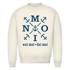 Sweatshirt Herren "MOIN"#504 - beidseitiger Druck