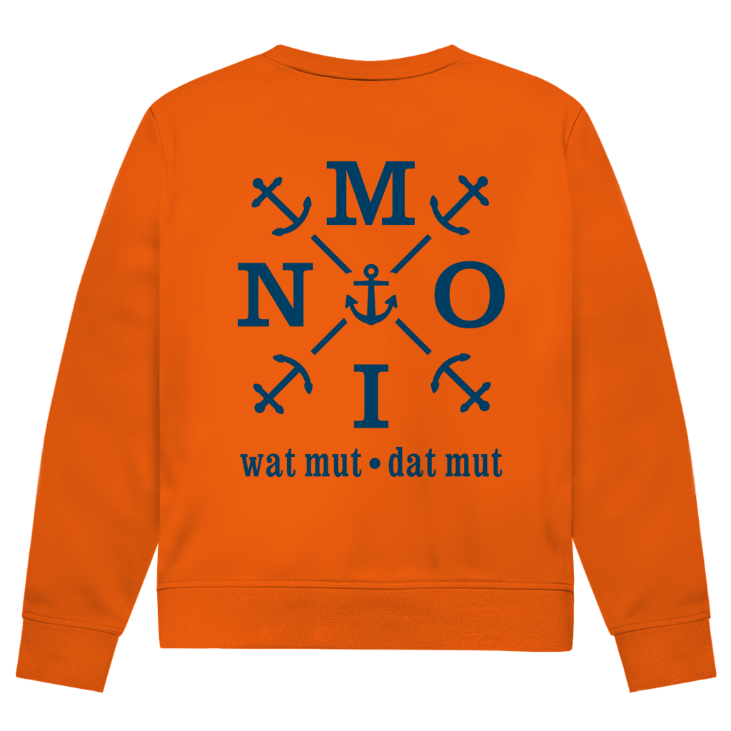 Sweatshirt Herren "MOIN"#504 - beidseitiger Druck