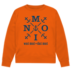 Sweatshirt Herren "MOIN"#504 - beidseitiger Druck