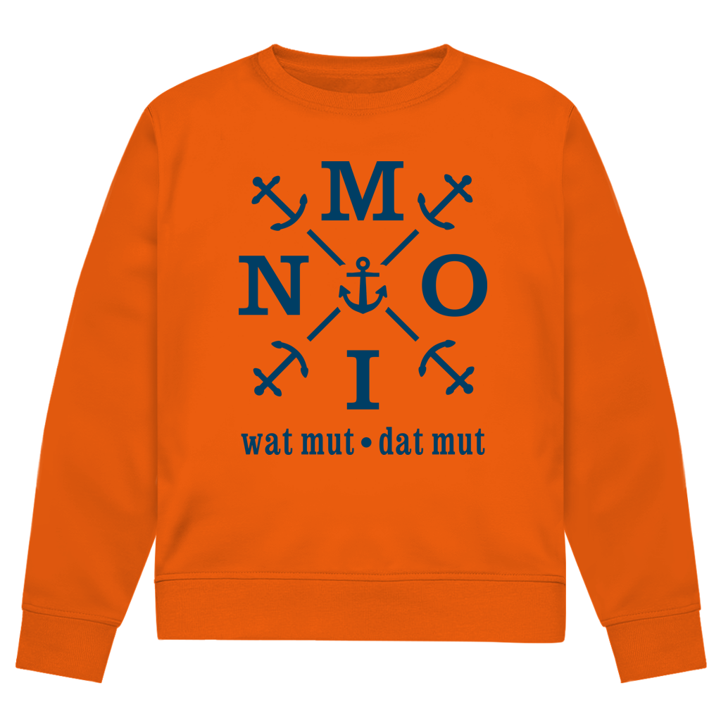 Sweatshirt Herren "MOIN"#504 - beidseitiger Druck