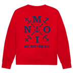 Sweatshirt Herren "MOIN"#504 - beidseitiger Druck