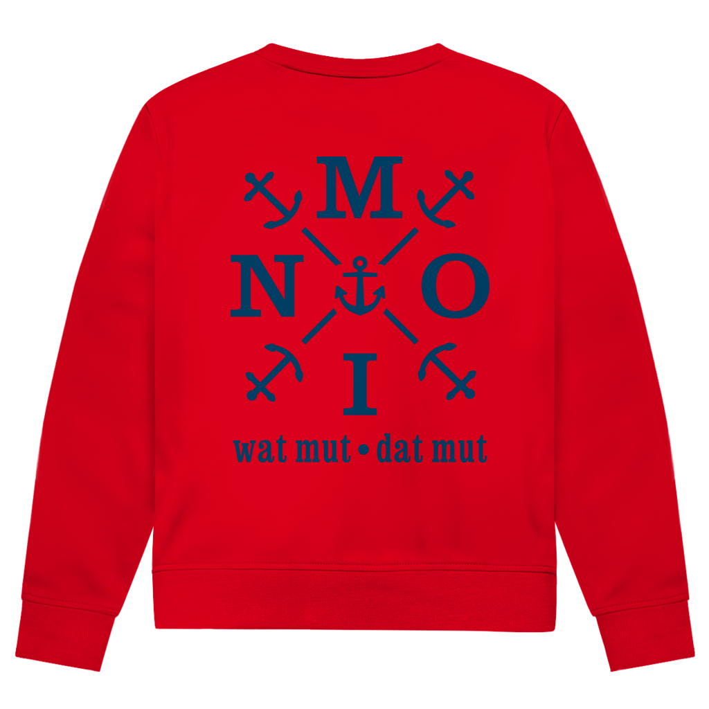Sweatshirt Herren "MOIN"#504 - beidseitiger Druck