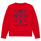 Sweatshirt Herren "MOIN"#504 - beidseitiger Druck