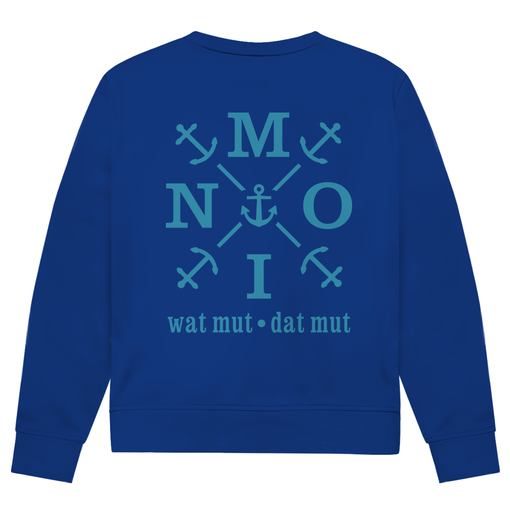 Sweatshirt Herren "MOIN"#504 - beidseitiger Druck