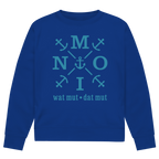 Sweatshirt Herren "MOIN"#504 - beidseitiger Druck