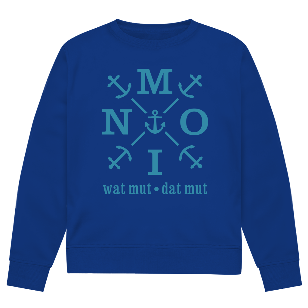 Sweatshirt Herren "MOIN"#504 - beidseitiger Druck
