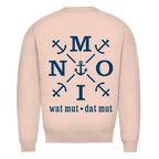 Sweatshirt Herren "MOIN"#504 - beidseitiger Druck