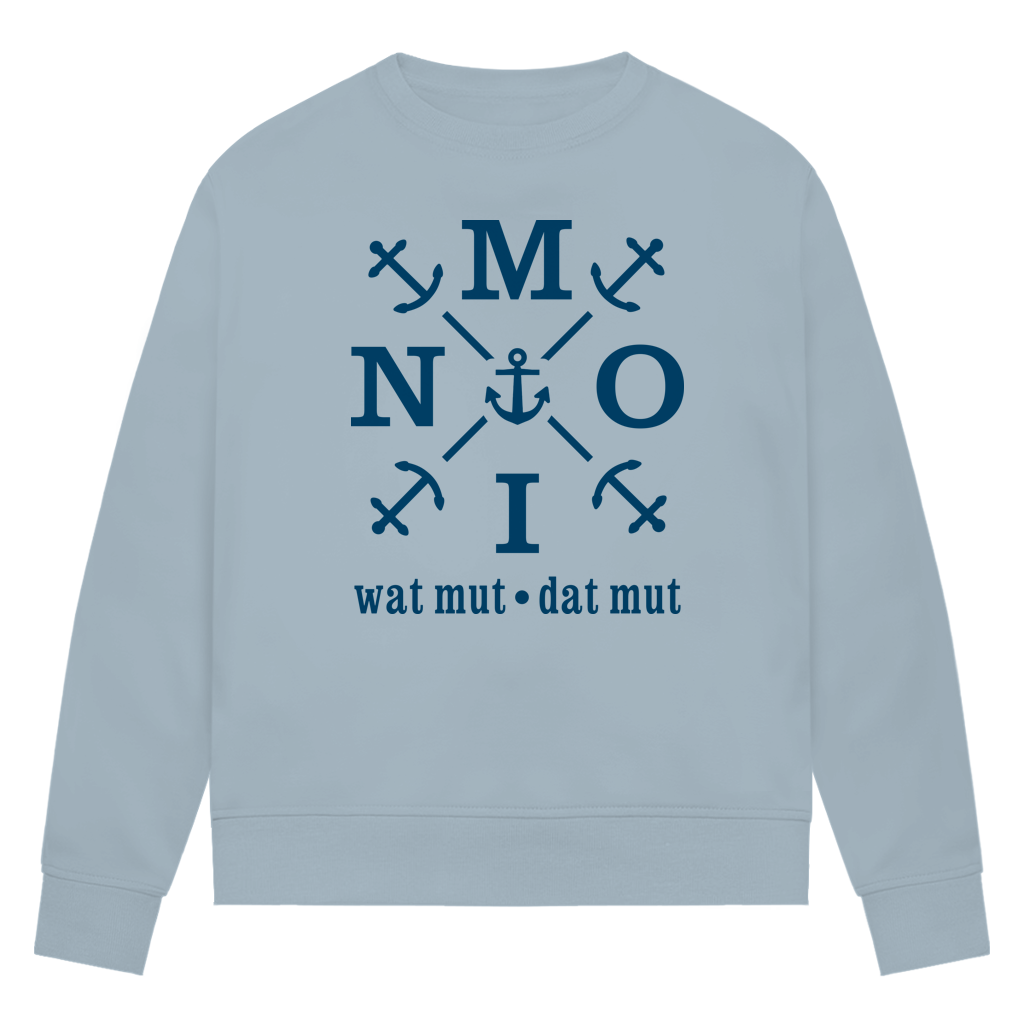 Sweatshirt Damen  "MOIN"#504