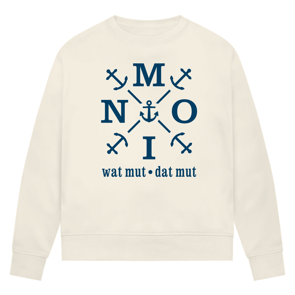 Sweatshirt Damen  "MOIN"#504