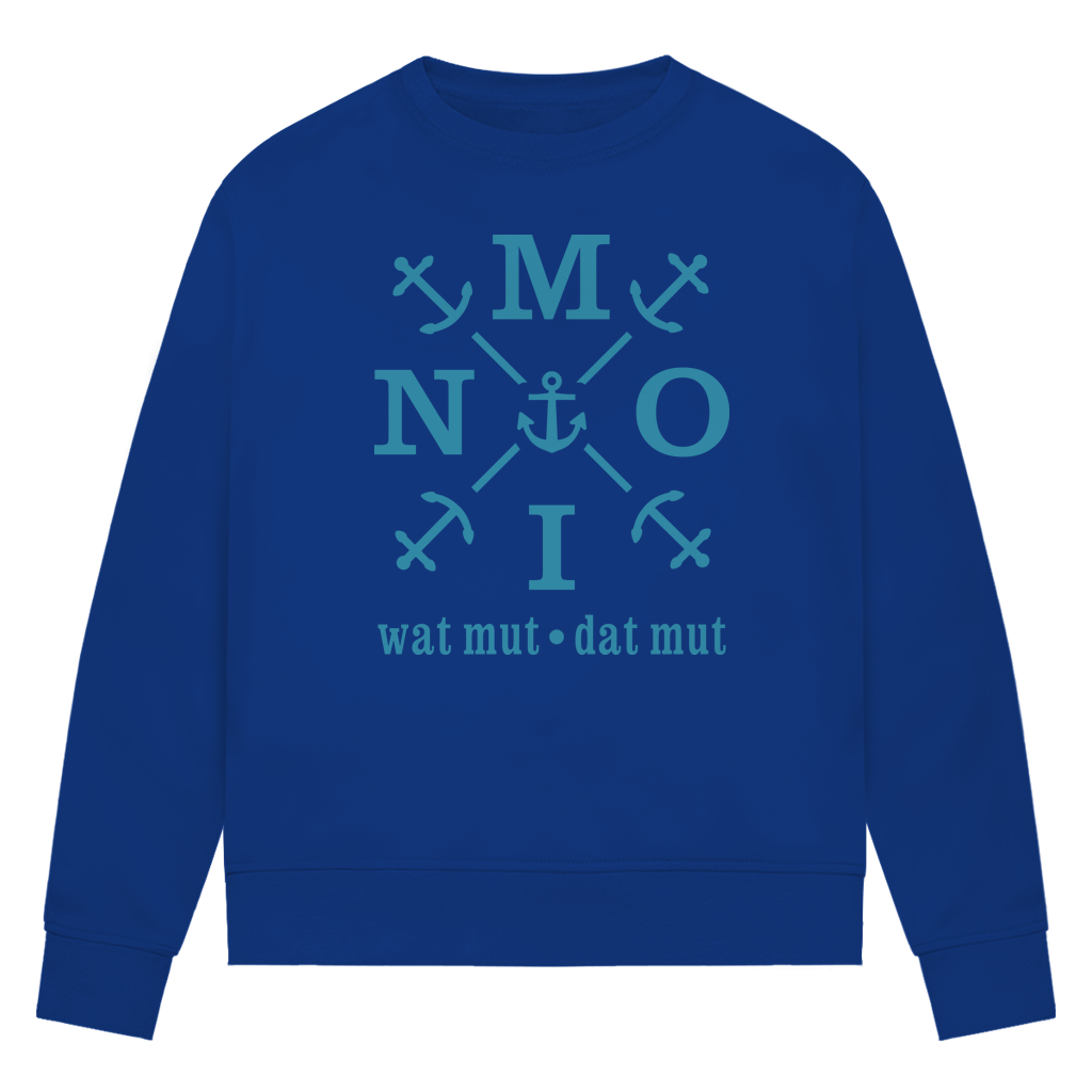 Sweatshirt Damen  "MOIN"#504