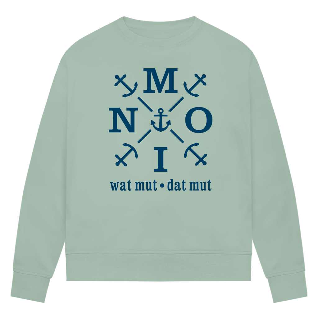 Sweatshirt Damen  "MOIN"#504