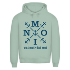 Hoodie Herren  "MOIN"#504 - einseitiger Druck
