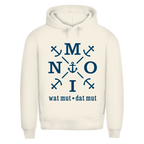 Hoodie Herren  "MOIN"#504 - einseitiger Druck
