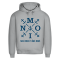 Hoodie Herren  "MOIN"#504 - einseitiger Druck