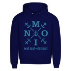 Hoodie Herren  "MOIN"#504 - einseitiger Druck