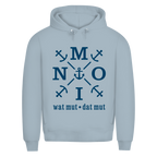 Hoodie Herren  "MOIN"#504 - einseitiger Druck