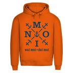 Hoodie Herren  "MOIN"#504 - einseitiger Druck