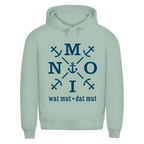 Hoodie Herren "MOIN"#504 - beidseitiger Druck