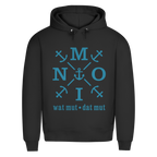 Hoodie Herren "MOIN"#504 - beidseitiger Druck
